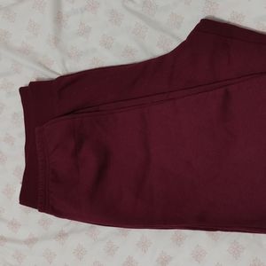 Burgundy/Purple Large School Uniform Pants